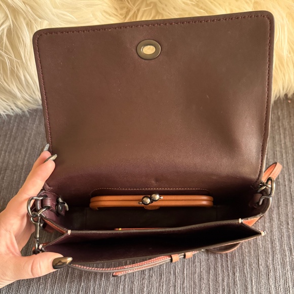 Coach Crossbody Bag with Detachable Crossbody Strap - Picture 3 of 3